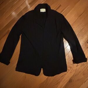 Yummy Sweater Co Black Blazer Jacket VG size XS